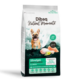 Dibaq Natural Moments Pienso Ultralight para perro